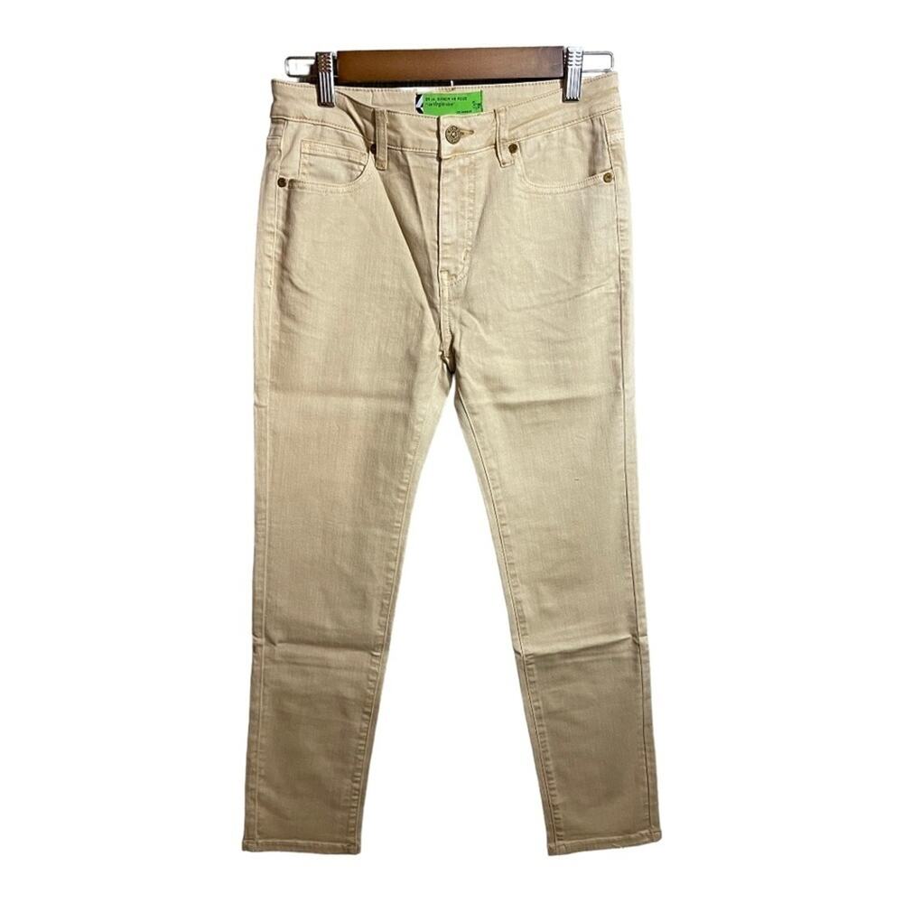 Free People X Sandrine Rose Straight Leg Jeans in Sunflower Size 27 NWT